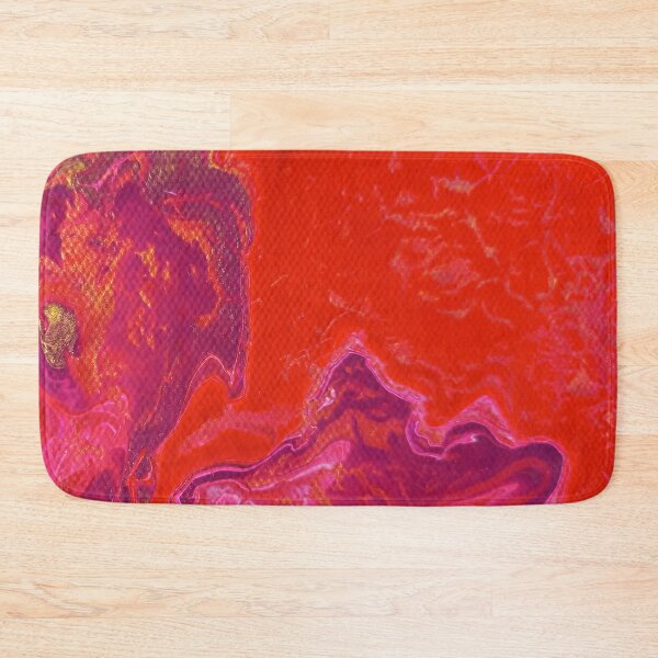 Item preview, Reddish Purple Fluid Acrylic Artwork designed and sold by Dream Bloom Gallery.