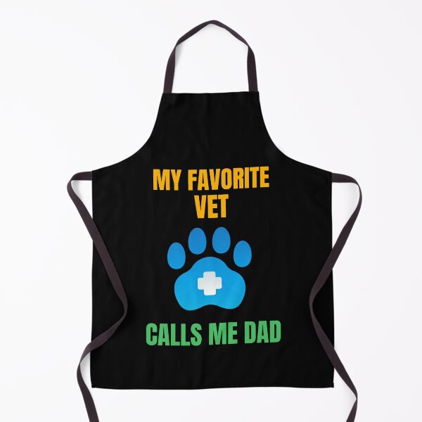 Item preview, My Favorite Vet Calls Me Dad, Funny Father's Day Design designed and sold by HermoTees.
