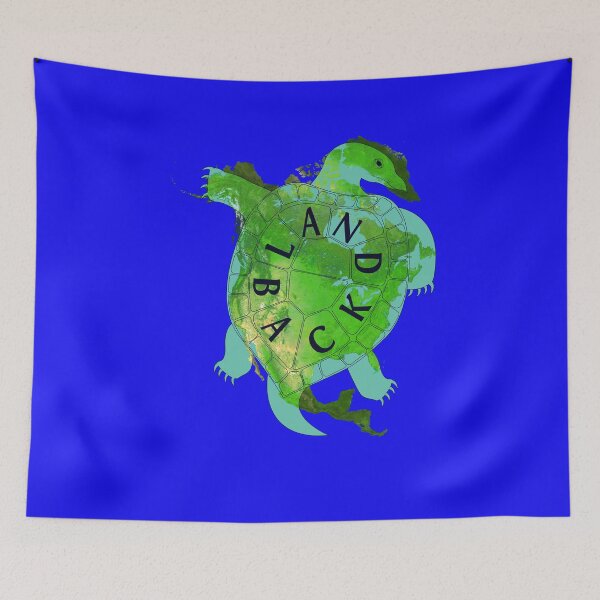 Item preview, Solid Land Back Turtle Island designed and sold by YouAreHereArt.