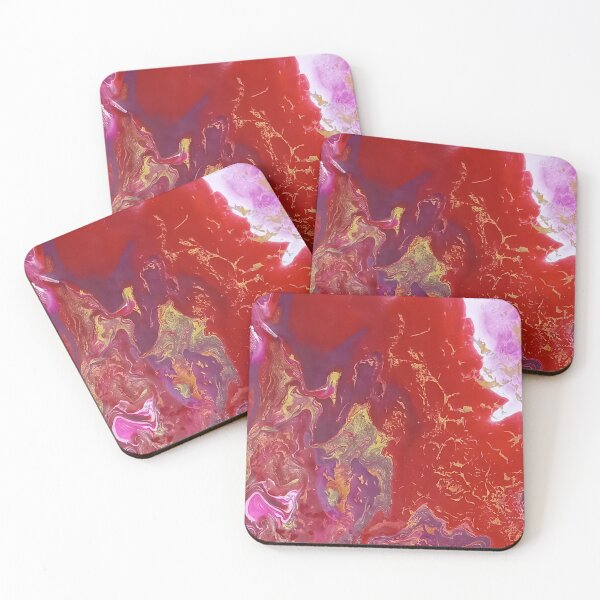 Item preview, Metallic Fluid Acrylic Artwork designed and sold by Oonward2021.