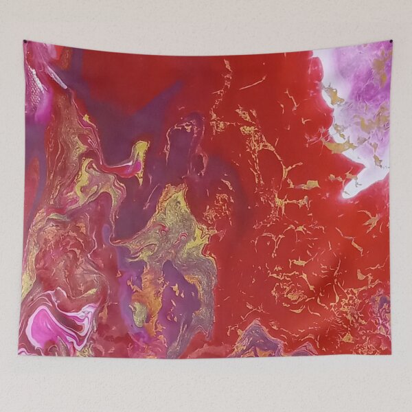 Item preview, Metallic Fluid Acrylic Artwork designed and sold by Dream Bloom Gallery.