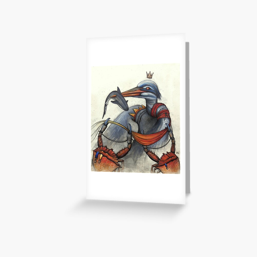 Item preview, Greeting Card designed and sold by Firedrake.