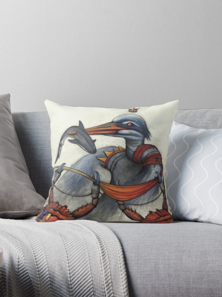 Thumbnail 1 of 4, Pillow, Deadset designed and sold by Firedrake.