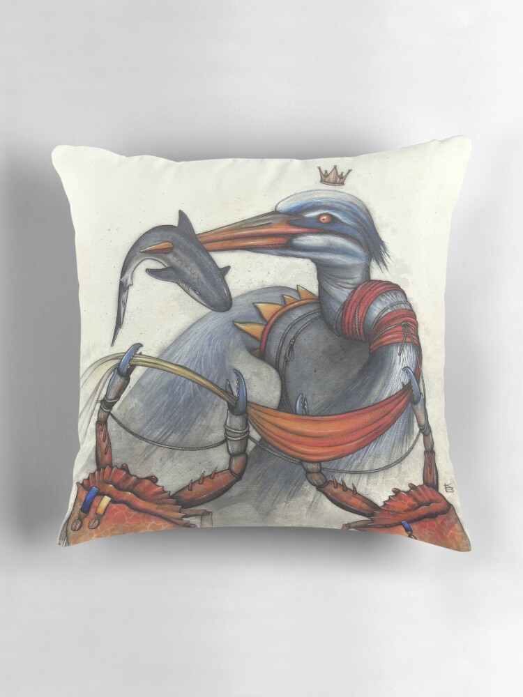 Thumbnail 3 of 4, Pillow, Deadset designed and sold by Firedrake.