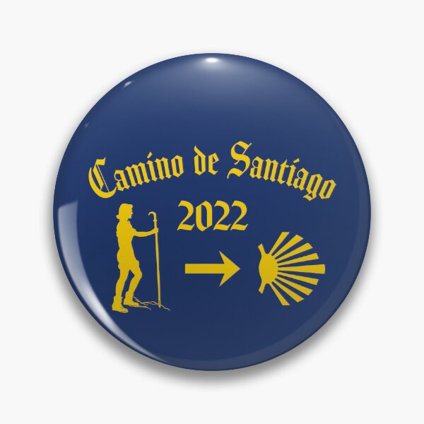 Item preview, Camino de Santiago 2022 Woman Pilgrim Yellow Arrow Scallop Shell  designed and sold by Brasilia.