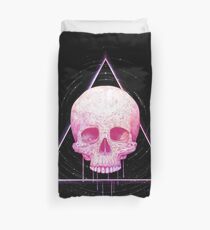 Funda nórdica Skull in triangle on black