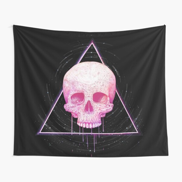Item preview, Skull in triangle on black designed and sold by Valeriya Korenkova Kodamorkovkart.