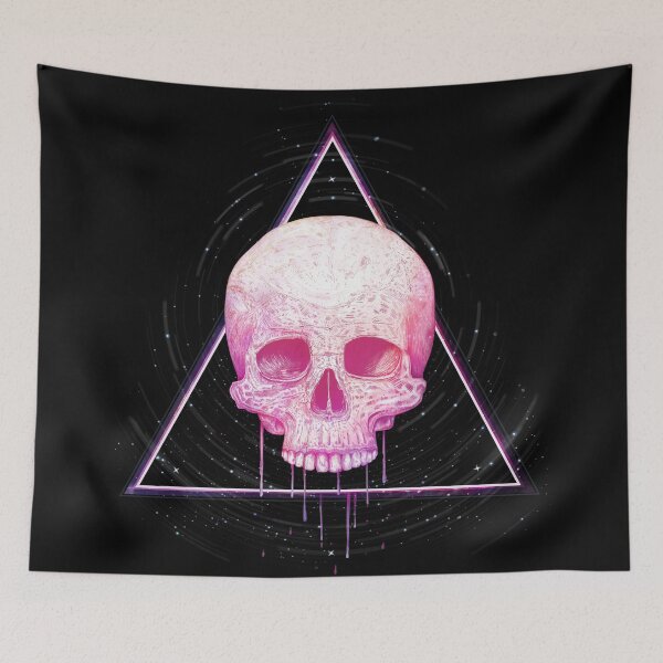 Item preview, Skull in triangle on black designed and sold by Valeriya Korenkova Kodamorkovkart.