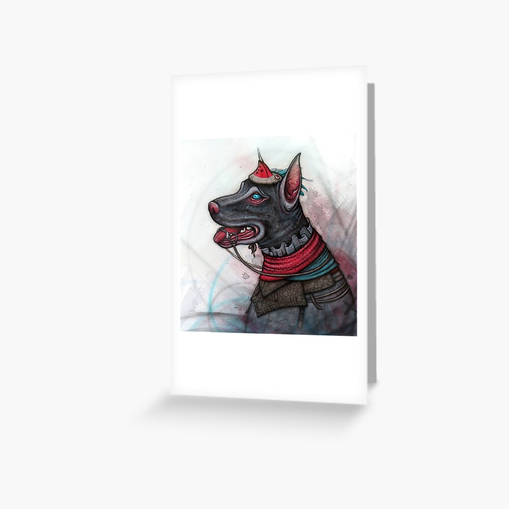 Item preview, Greeting Card designed and sold by Firedrake.