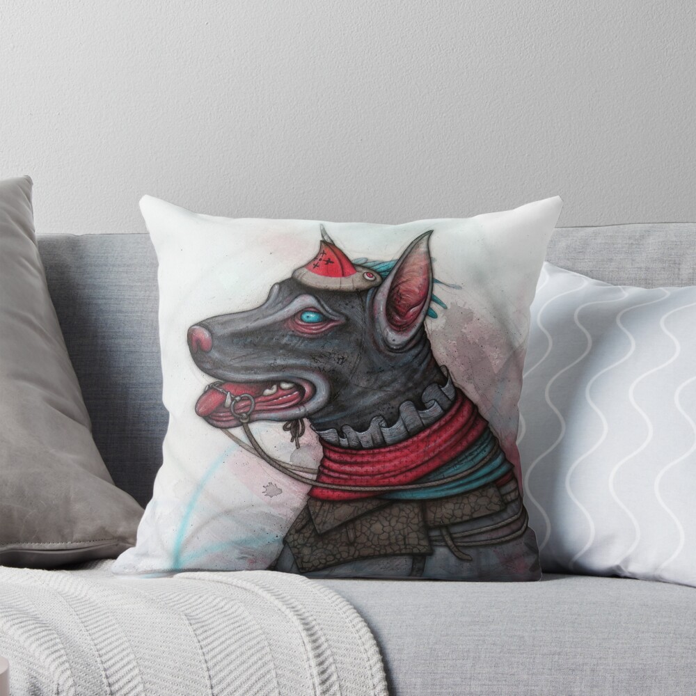 Item preview, Throw Pillow designed and sold by Firedrake.
