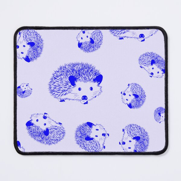 Item preview, Blue Hedgehog Pattern designed and sold by Elisabeth Lucas.