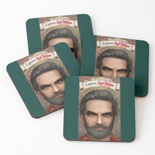 Item preview, New Captain Blackbeard - izzy Hands Fan Art     designed and sold by MurrderHusbands.