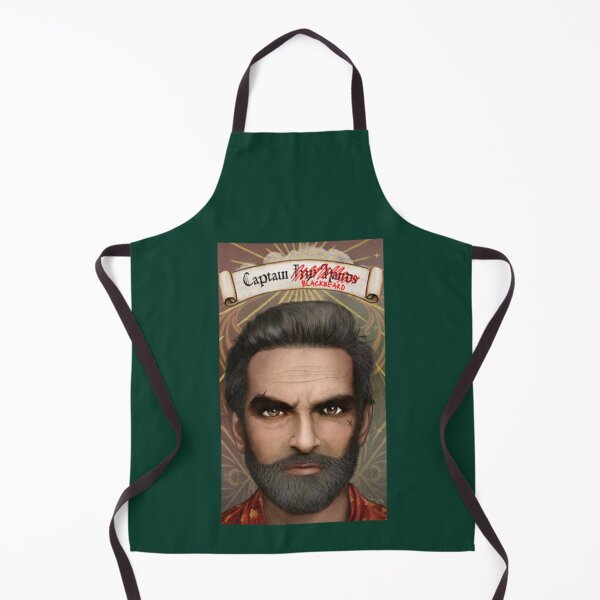 Item preview, New Captain Blackbeard - izzy Hands Fan Art     designed and sold by MurrderHusbands.