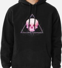 Sudadera con capucha Skull in triangle on black