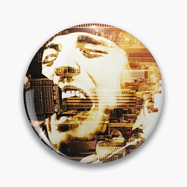 Item preview, A Saint In The City. Musical Tribute. Digital Painting. WallsOfFame.com.au designed and sold by WallsOfFameAust.