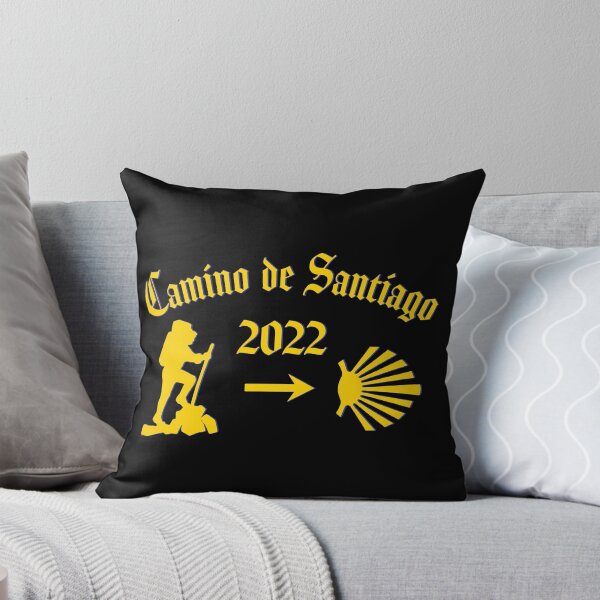 Item preview, Camino de Santiago 2022 Male Pilgrim Yellow Arrow Scallop Shell  designed and sold by Brasilia.