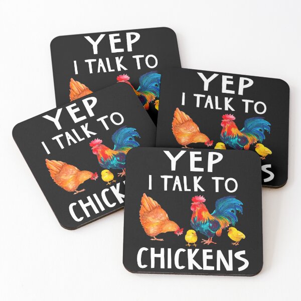 Item preview, Funny Chicken Lover Shirt - Yep I Talk To Chicken designed and sold by SunsetGloww.