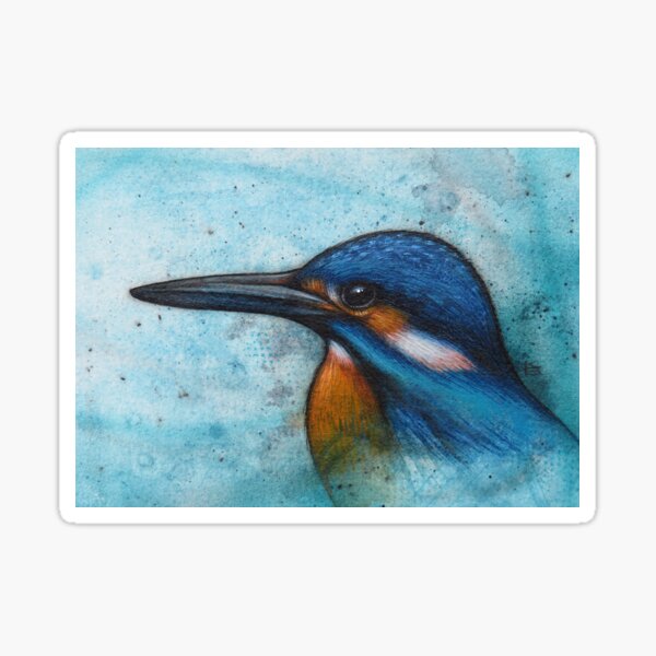 Item preview, Kingfisher Study designed and sold by A Curious Bestiary.