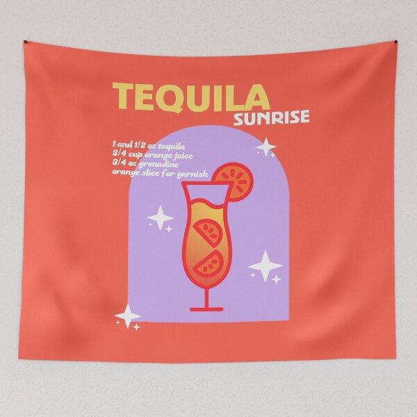 Item preview, TEQUILA SUNRISE designed and sold by Julia Santos.