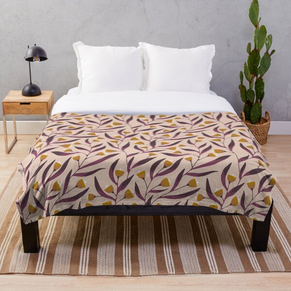 Item preview, Violet leaves and mustard buds designed and sold by NataKutyavina.