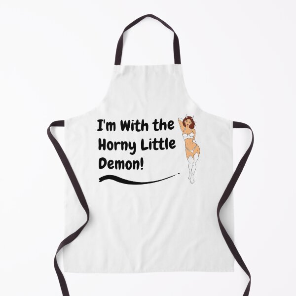 Item preview, Swinger Hotwife I'm With the Horny Little Demon (Couples Design) designed and sold by swingersshop.