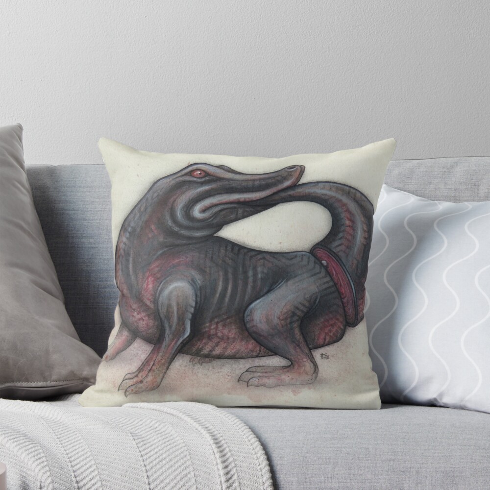 Item preview, Throw Pillow designed and sold by Firedrake.