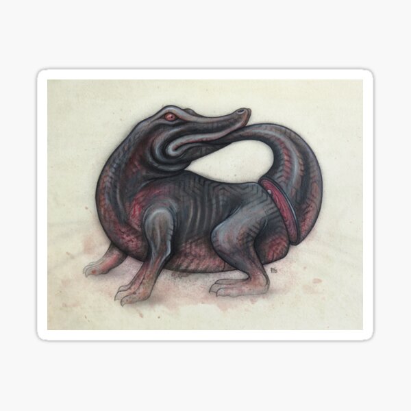 Item preview, Turn Tail  designed and sold by A Curious Bestiary.