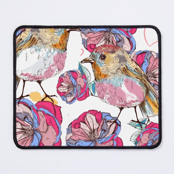 Item preview, Vintage Style Birds and Roses designed and sold by FGCART.