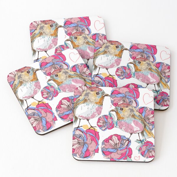 Item preview, Vintage Style Birds and Roses designed and sold by FGCART.
