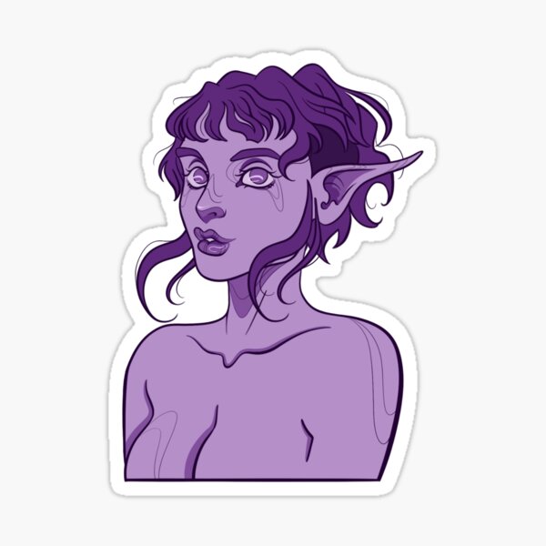 Lavender Pixie Sticker