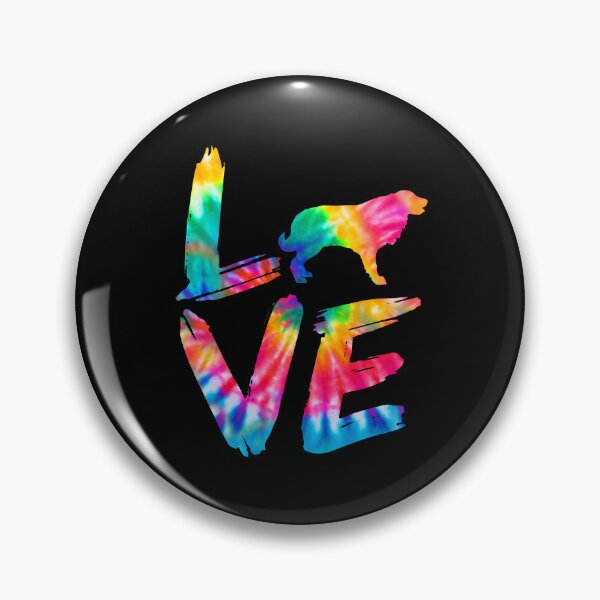 Item preview, Estrela Mountain Dog Love Tie Dye Design designed and sold by rafaeltto.