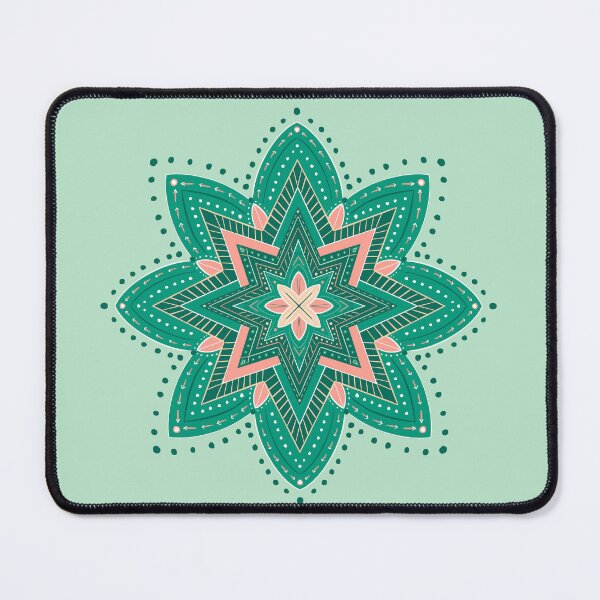 Item preview, Green mandala designed and sold by Home Cyn Home.