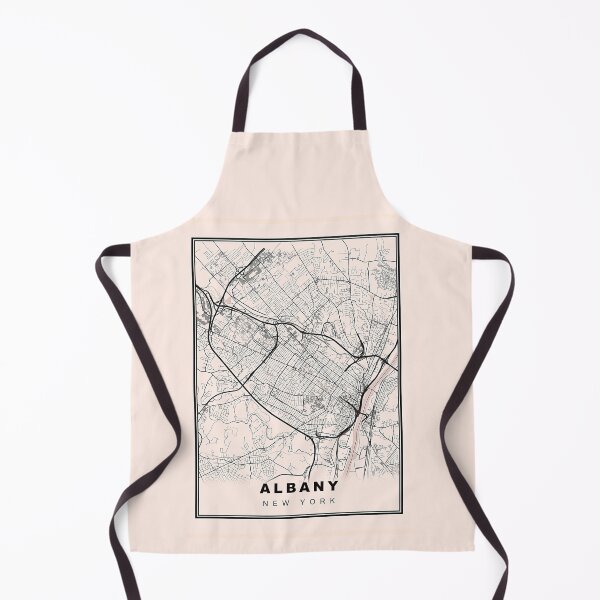 Item preview, Minimalist Albany Map designed and sold by Tamas Das.