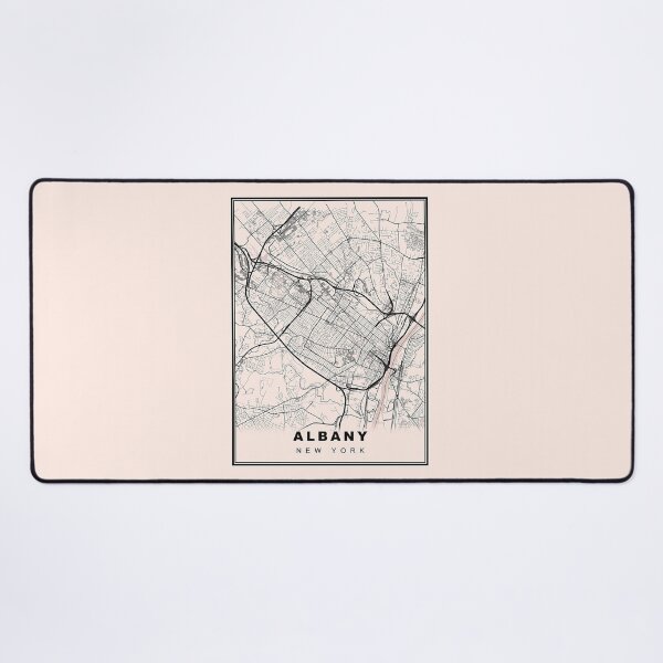 Item preview, Minimalist Albany Map designed and sold by Tamas Das.