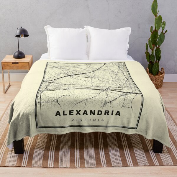 Item preview, Minimalist Alexandria Map designed and sold by Tamas Das.