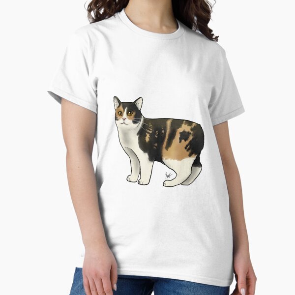 Item preview, Cat - Manx Cat - Calico designed and sold by Jennifer Stolzer.