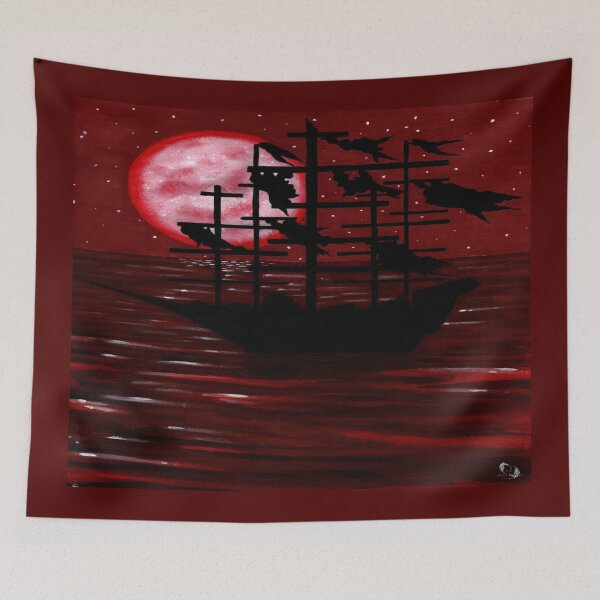 Item preview, Ghost Ship on the Red Sea  designed and sold by Jacklyn G.  Jones.