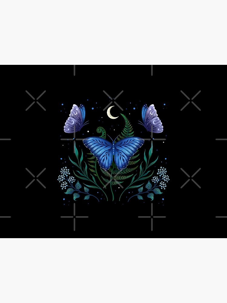 Blue Morpho Butterfly by episodicDrawing