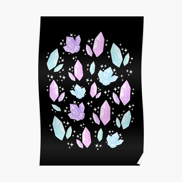 Magical Crystals Poster