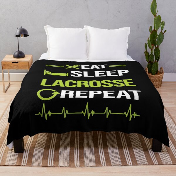 Aperçu de l'œuvre Funny Eat Sleep Répéter la crosse créée et vendue par HappyTshirt1239.