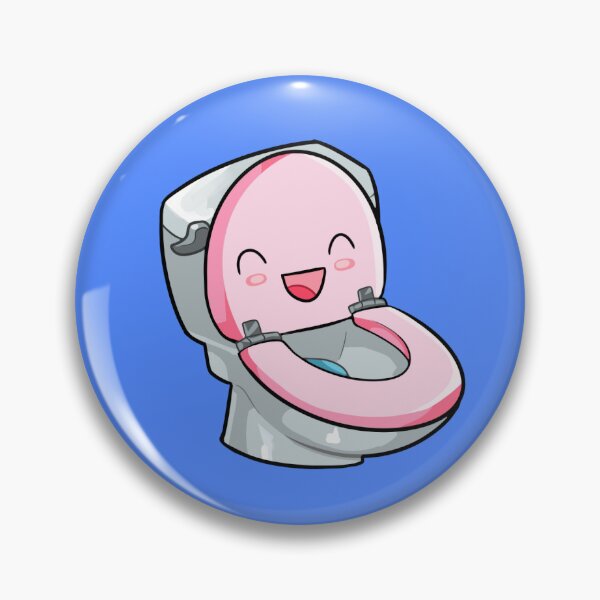 Item preview, Inodoro rosa sonriente - entrenamiento feliz para ir al baño designed and sold by MagicStrawberry.