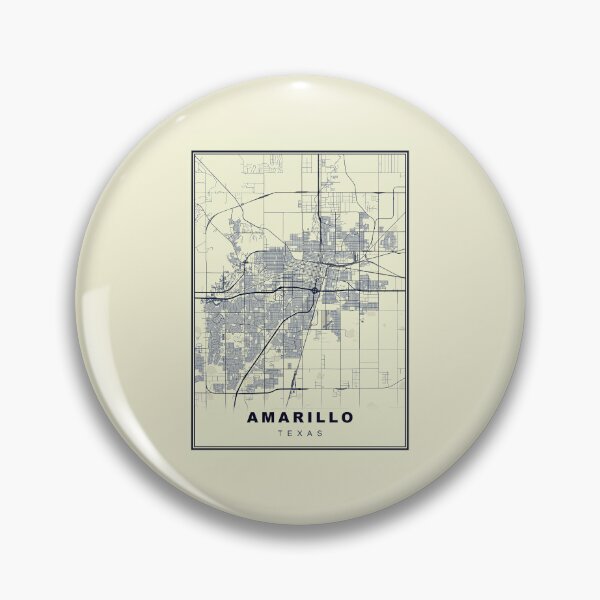 Item preview,  Minimalist  Amarillo Map designed and sold by Tamas Das.