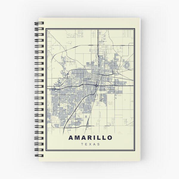 Item preview,  Minimalist  Amarillo Map designed and sold by Tamas Das.