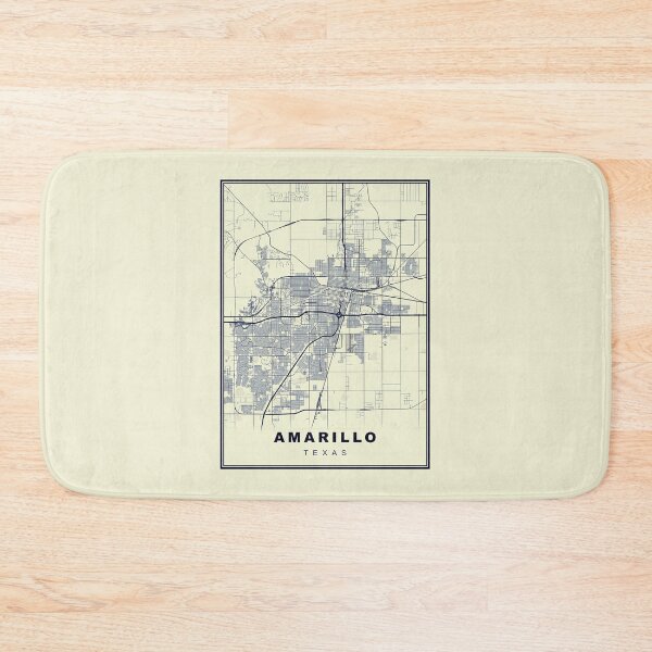 Item preview,  Minimalist  Amarillo Map designed and sold by Tamas Das.