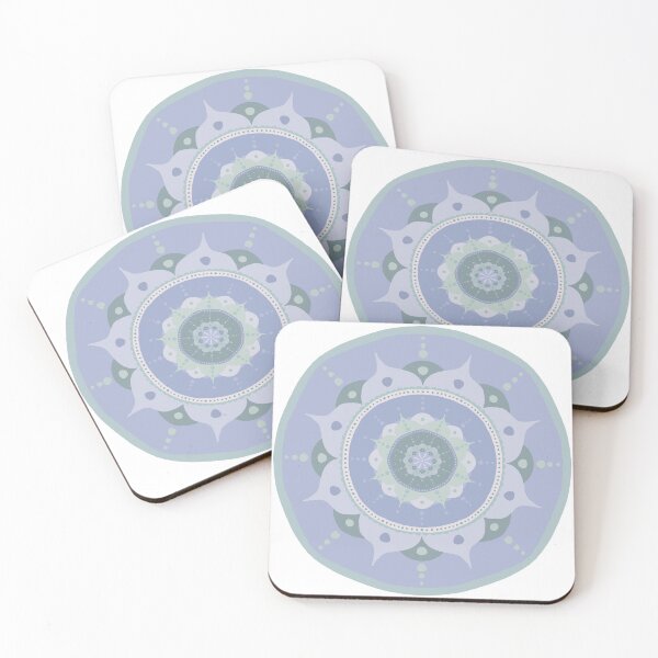 Item preview, purple and green mandala designed and sold by ggradar.
