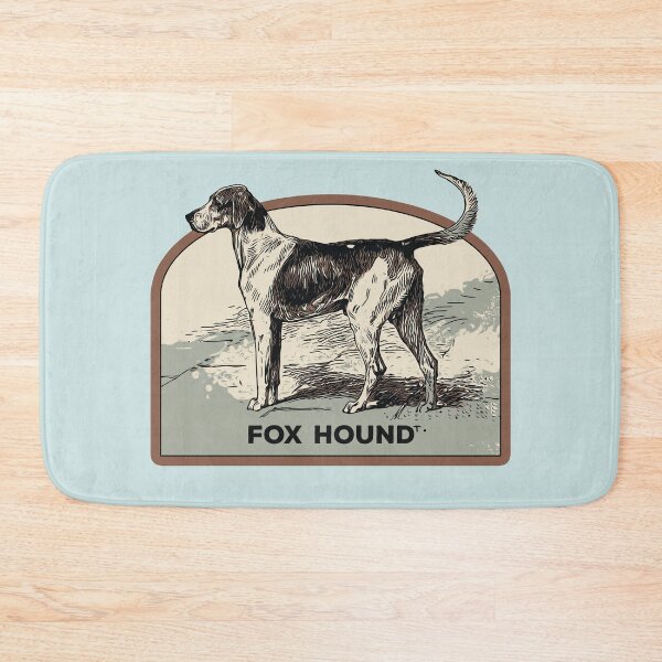 Item preview, Dog Fox Hound illustration designed and sold by Lemomo-zoo.