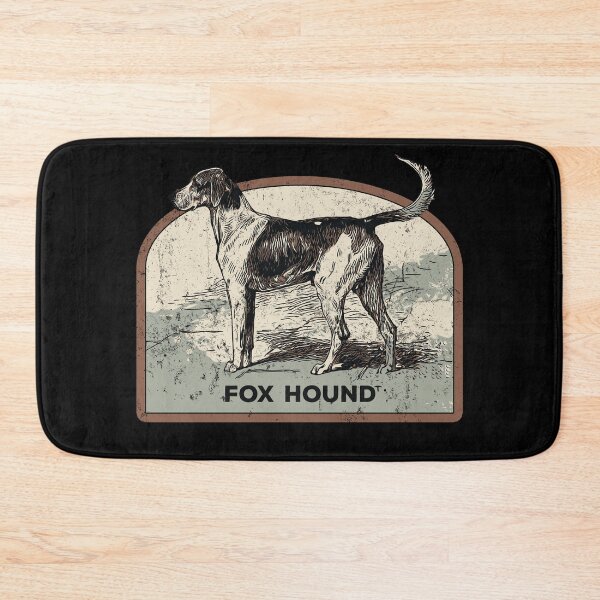 Item preview, Dog Fox Hound illustration designed and sold by Lemomo-zoo.