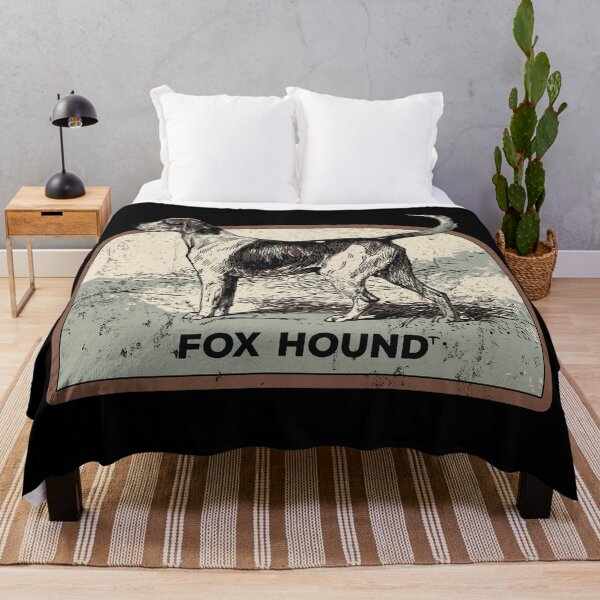 Item preview, Dog Fox Hound illustration designed and sold by Lemomo-zoo.