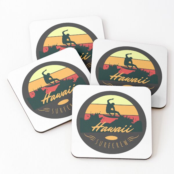 Item preview, Surf Crew Vintage Hawaii Surfing designed and sold by CattlettArt.