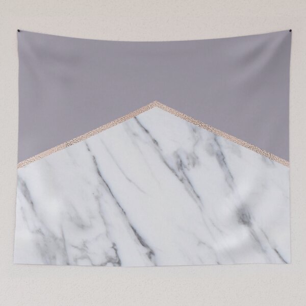 Item preview, Smokey lilac - rose gold geometric marble designed and sold by marbleco.